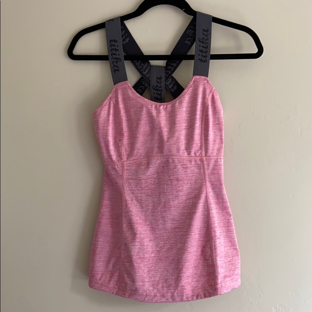Titika Pink Workout Tank Top